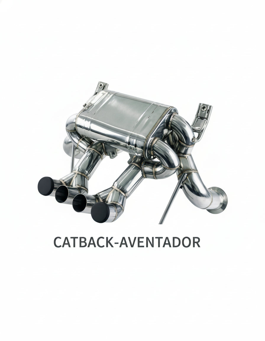 Lamborghini Aventador LP700-4 LP-750-4 SV Exhaust System PN: CATBACK-AVENTADOR