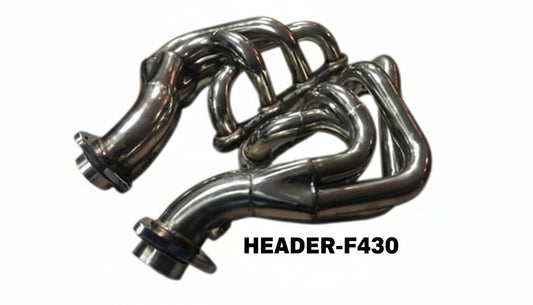 Ferrari F430 Coupe Spider 05-09 Stainless Steel Exhaust Headers PN: HEADER-F430