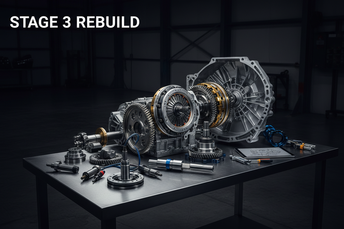 GTE Ferrari, Mercedes-AMG and Ford GT Getrag 7DCL750 Transmission Rebu ...